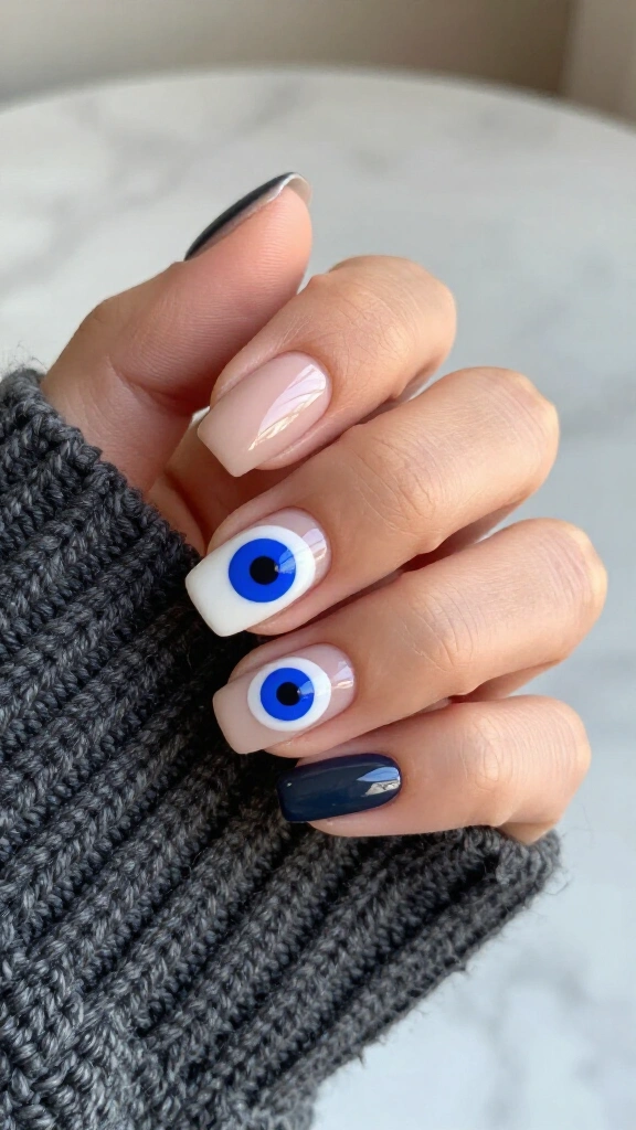 Peeking Eyeball Accent