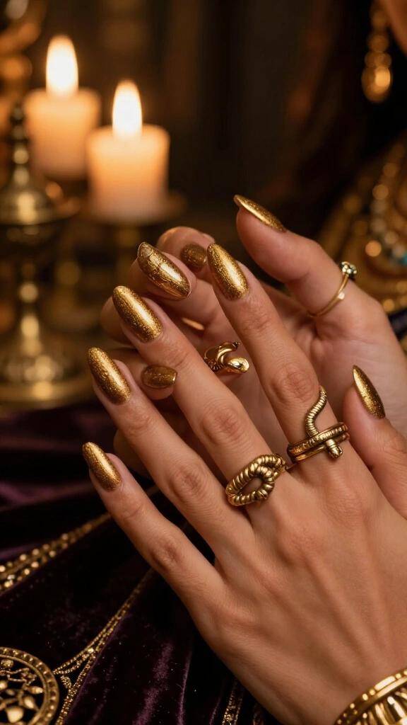 Gilded Antique Gold