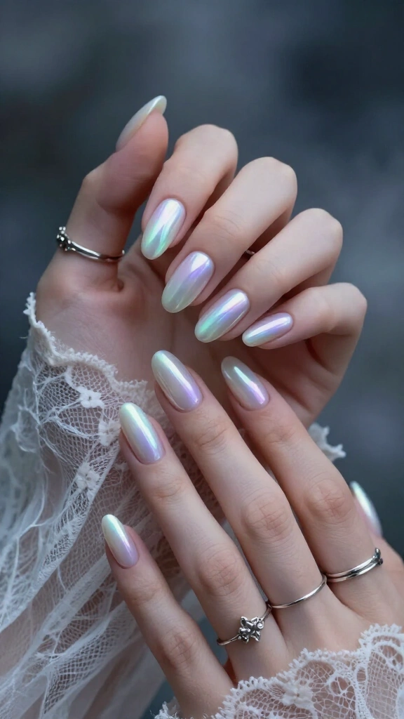 Haunted Iridescent Pearl