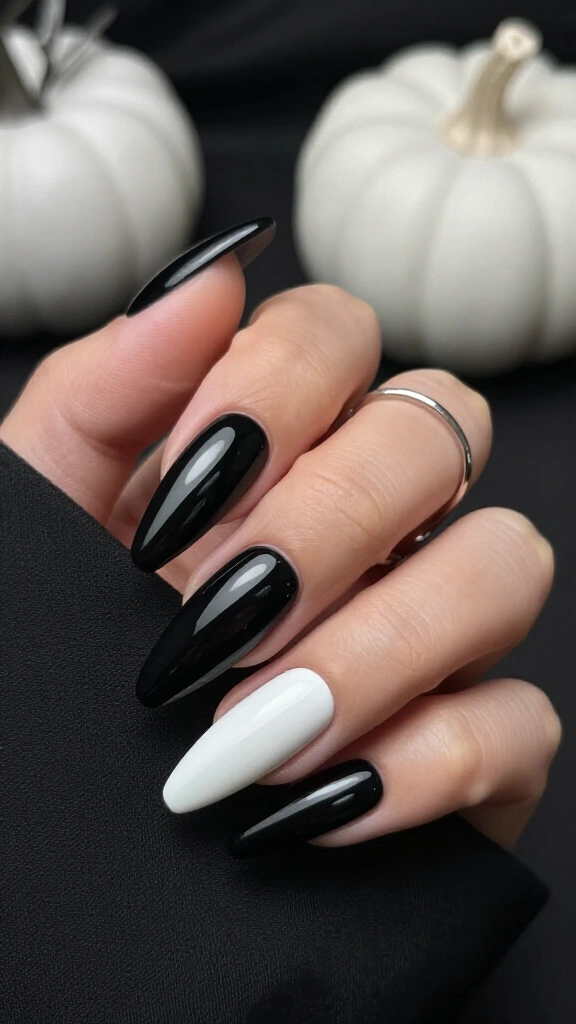 The Tuxedo Split Stiletto
