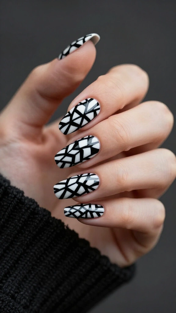 Optical Illusion Spider Grids