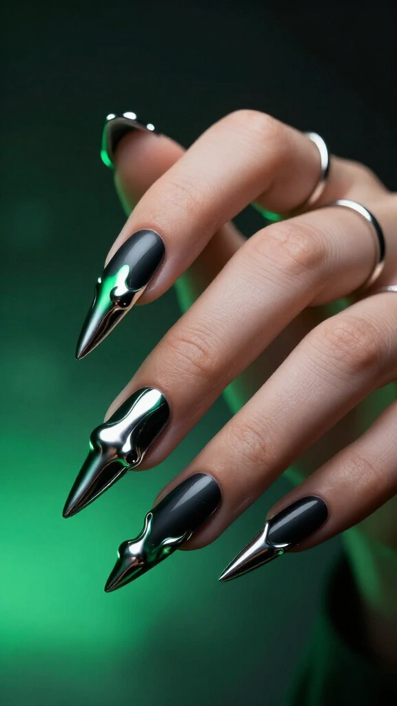 Melting Chrome Slime Drops