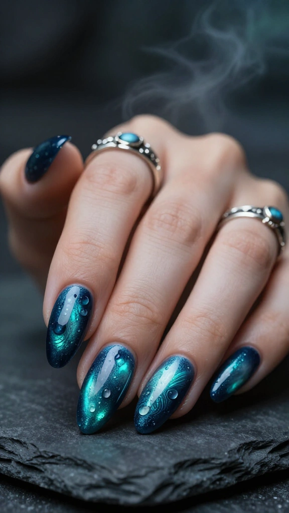 Deep Ocean Siren Cat Eye