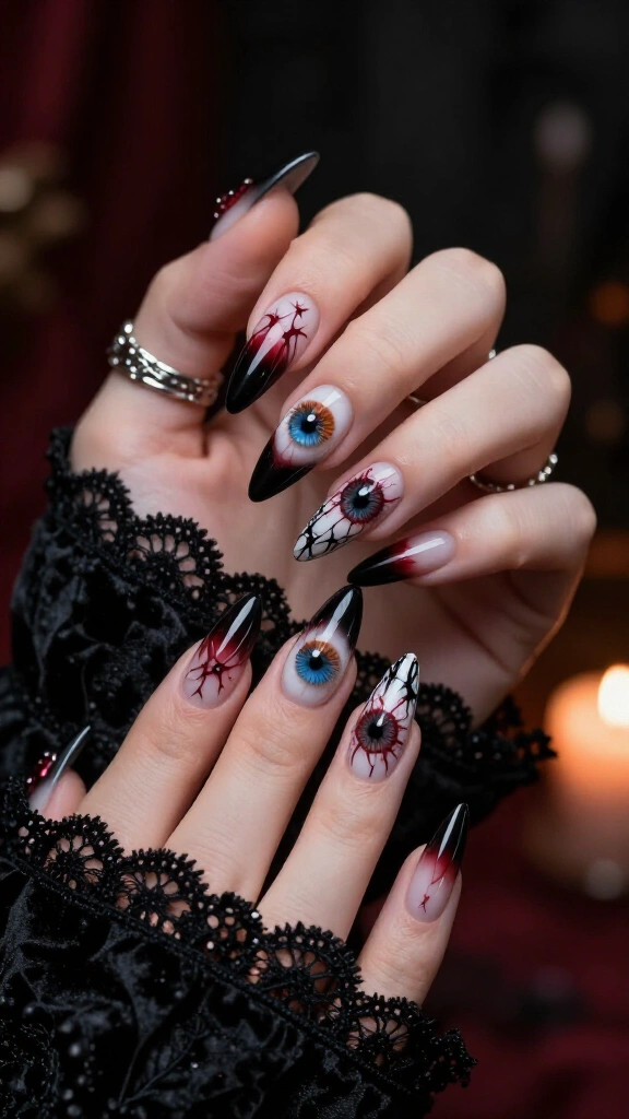 Realistic Bloodshot Eyeball Gels