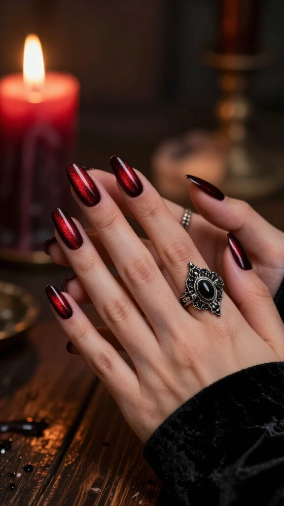 Coven Candlelit Crimson Fade
