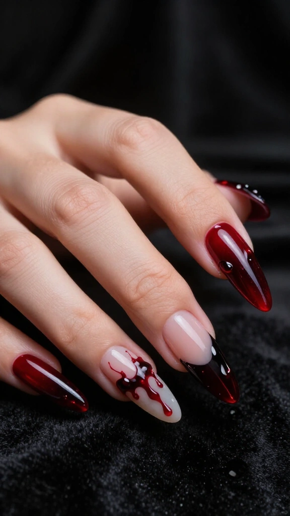 Dripping Blood Gel Tears