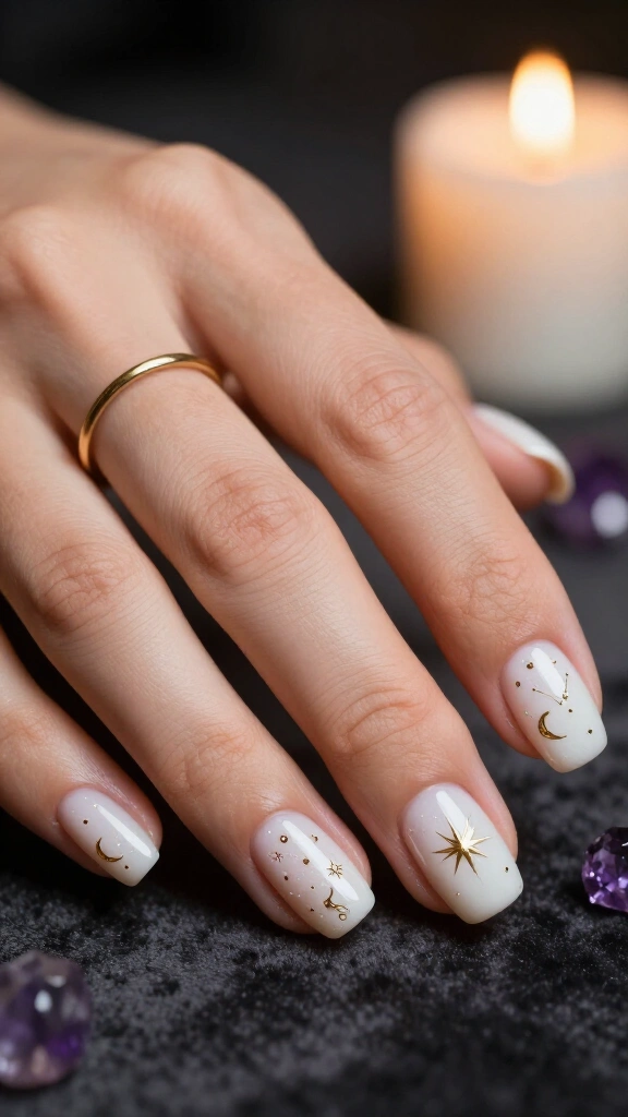 Milky White Celestial Witch Stars