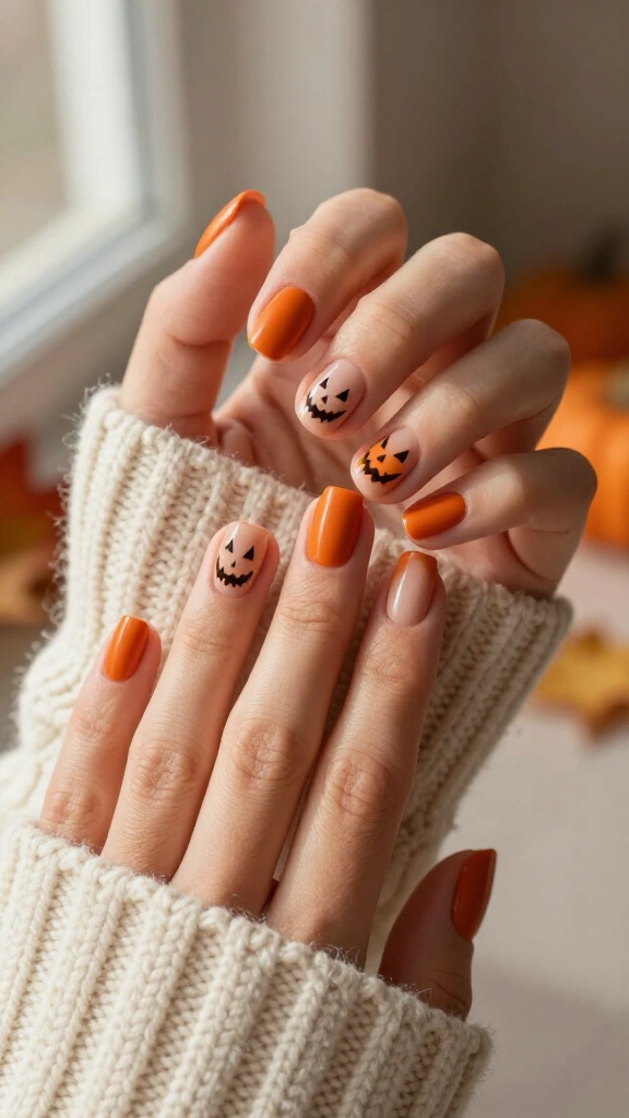 Negative Space Jack-o