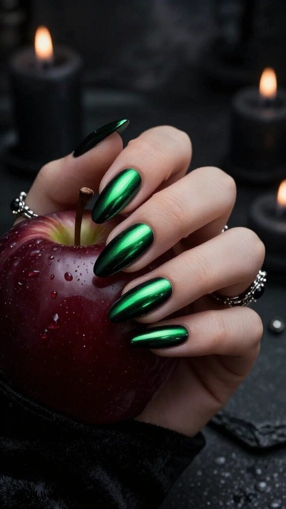 Poison Apple Metallic Green