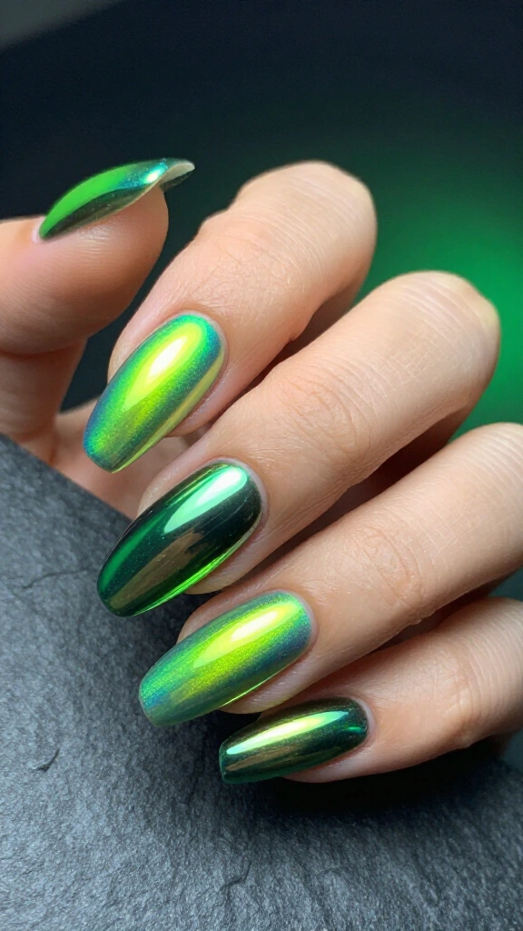 Holographic Slime Chrome