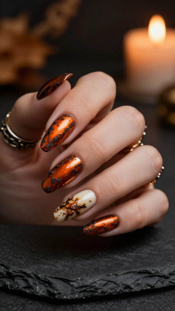 Rust & Bone Textured Chrome