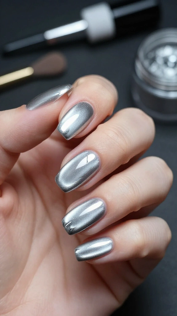 Silver Chrome Cat-Eye Fusion