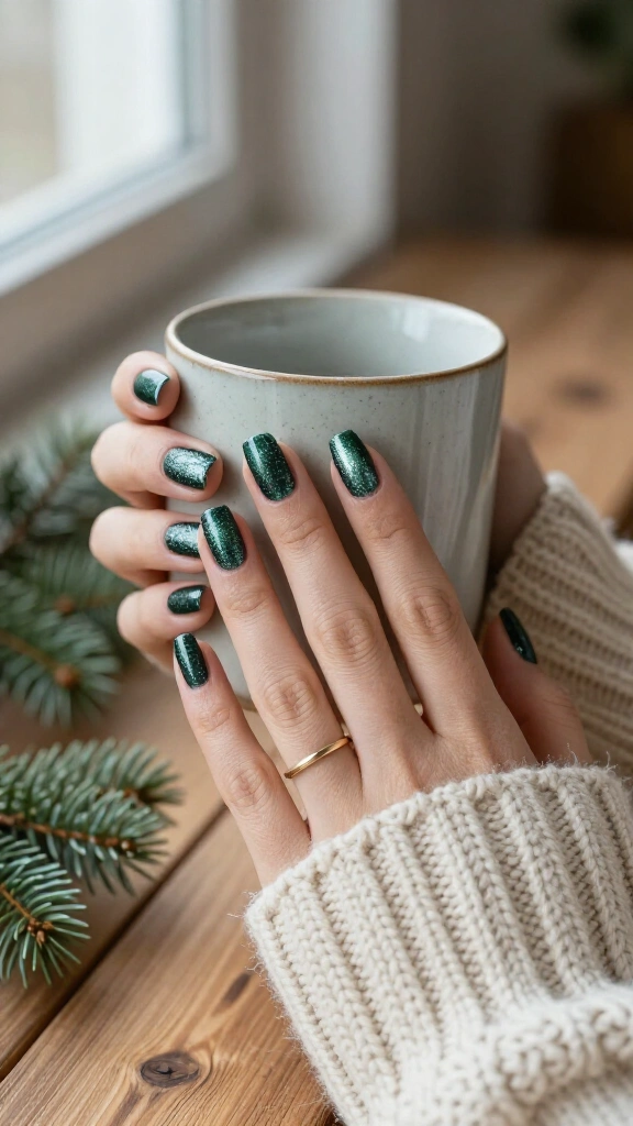 Frosted Forest Pine Shimmer
