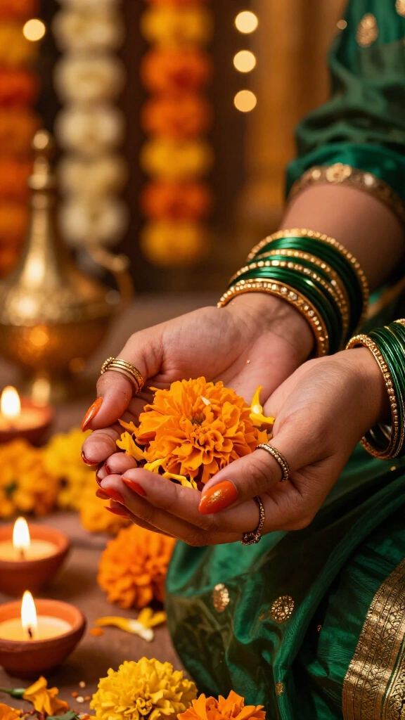 Regal Marigold Orange & Chrome