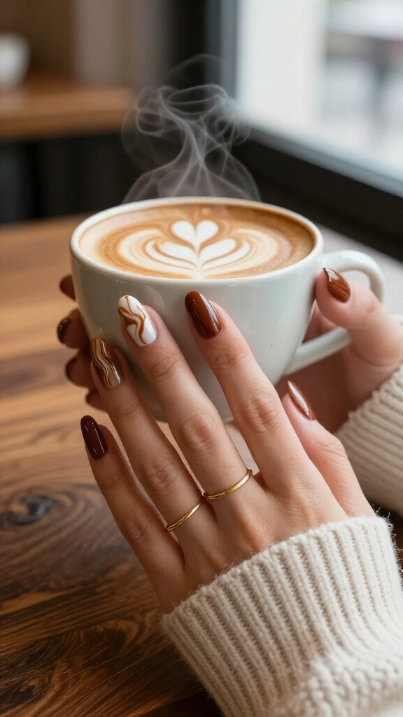 Espresso Swirl Latte Art
