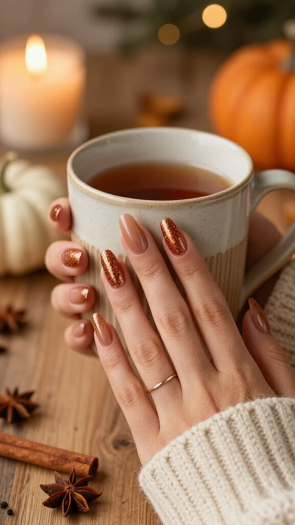 Apple Cider Sparkle Ombré