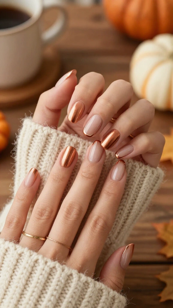 Copper Metallic Micro Tips