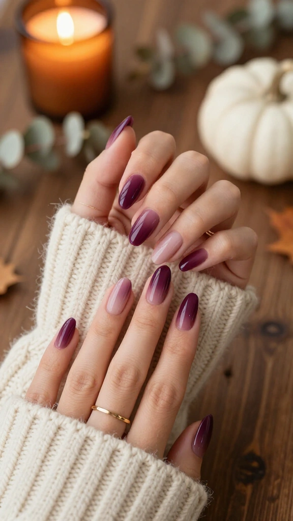 Moody Plum Ombre