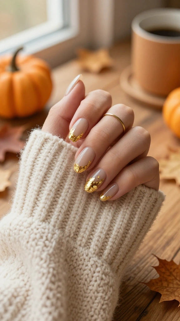 Minimalist Gold Foil Accents