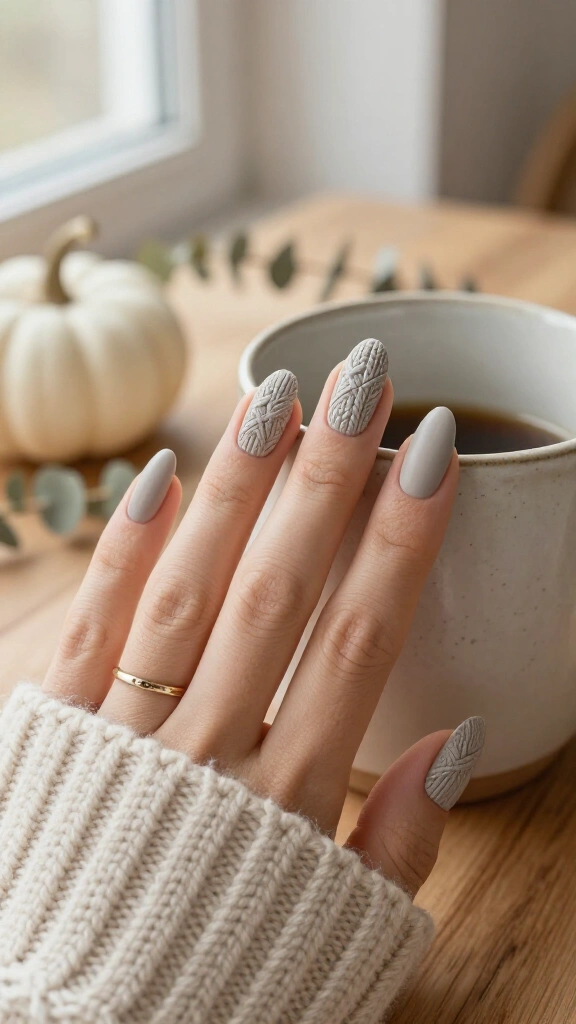 Cozy Cashmere Sweater Texture