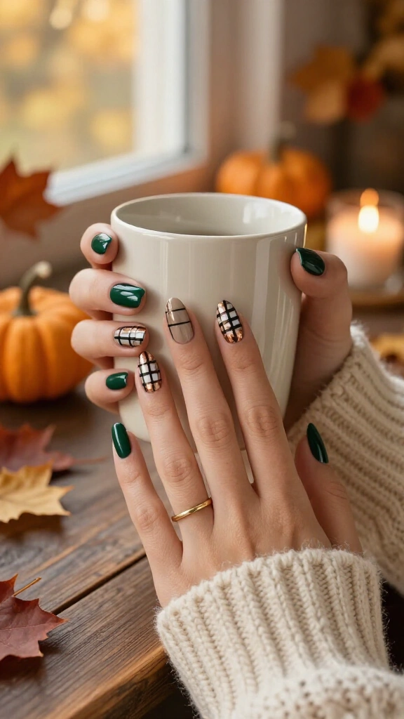 Modern Tartan Plaid Accents