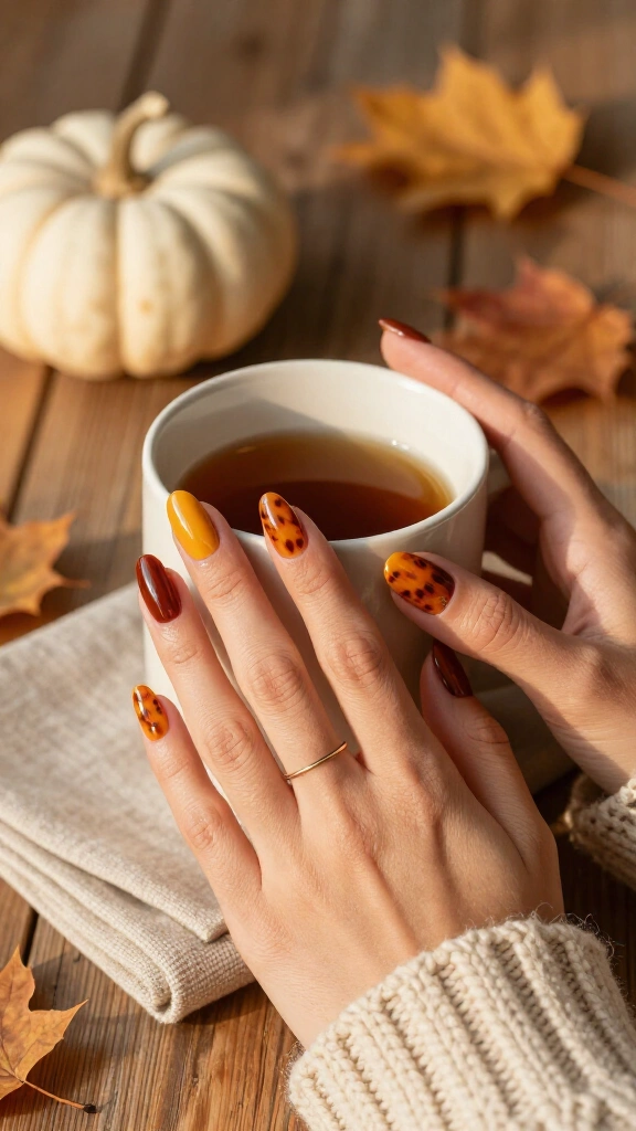 Autumn Floral Tortoiseshell Mix