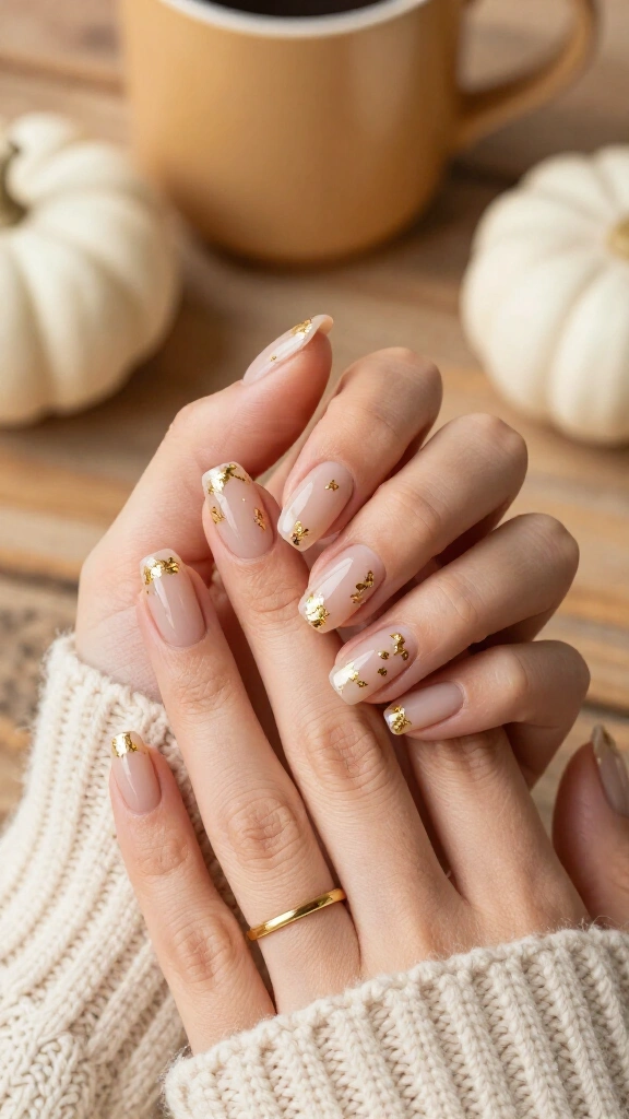 Harvest Gold Leaf Flakes
