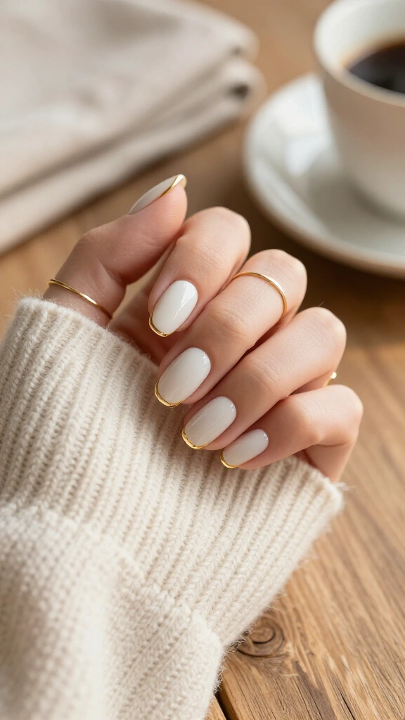 Subtle Gilded Cuticle Cuffs