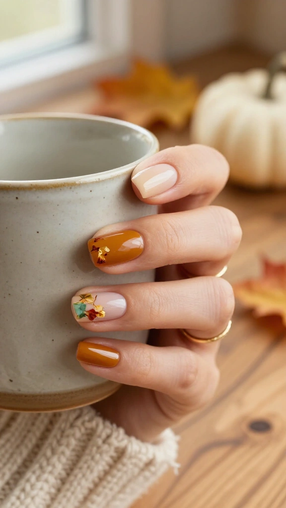 Dried Floral Autumn Accents