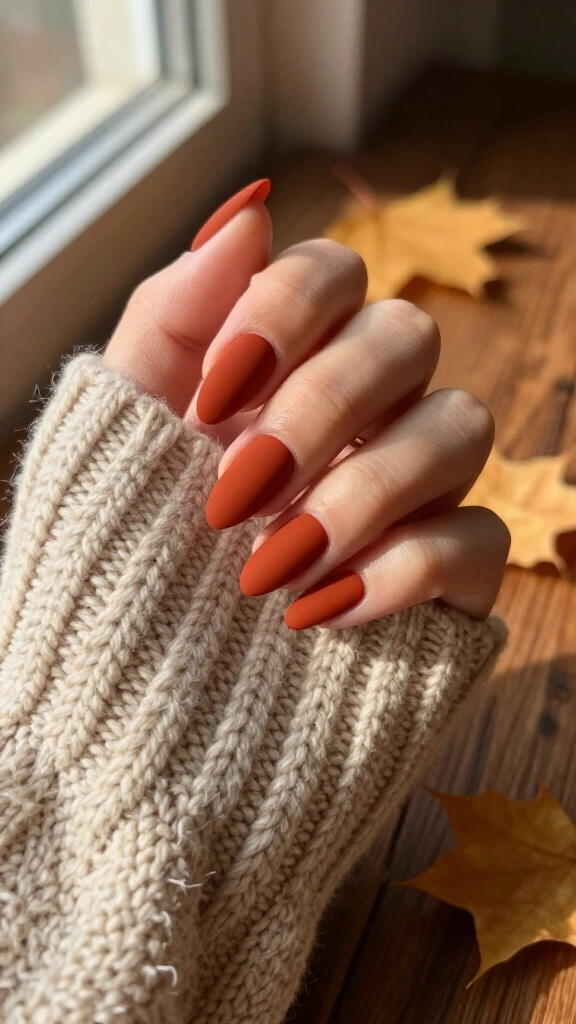 Cashmere Matte Burnt Orange