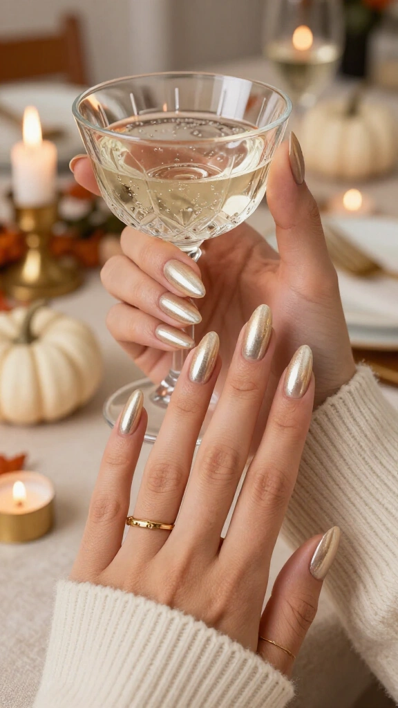 Shimmering Champagne Chrome
