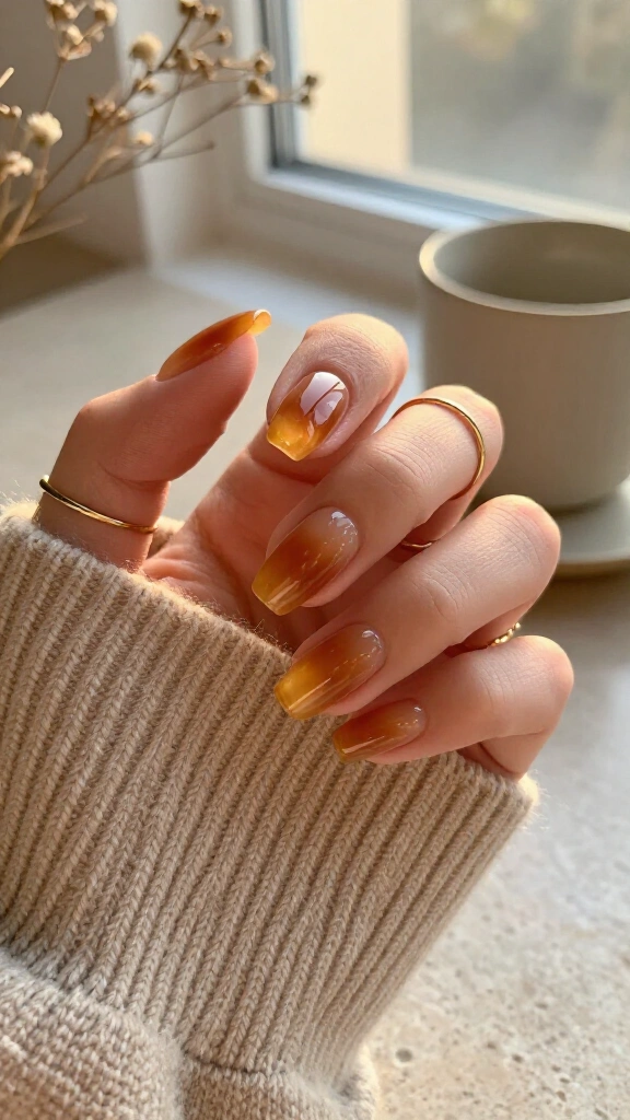Translucent Amber Syrup