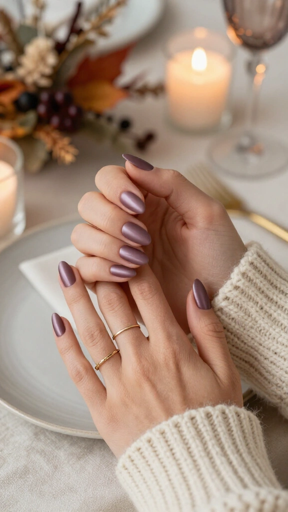 Dusty Plum Cashmere