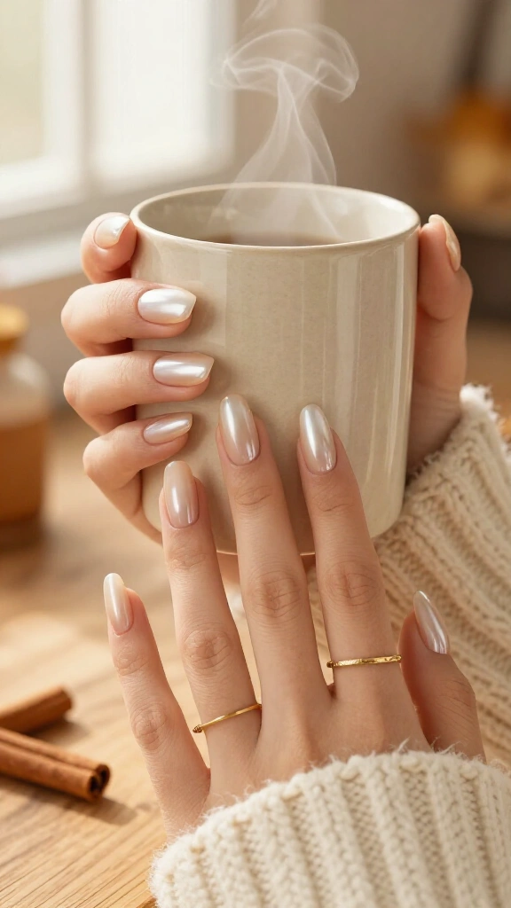 Cinnamon Chai Pearl Glaze Acrylics