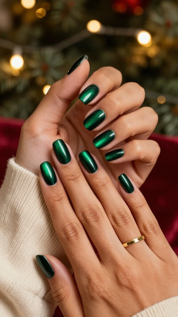 Velvet Emerald Green