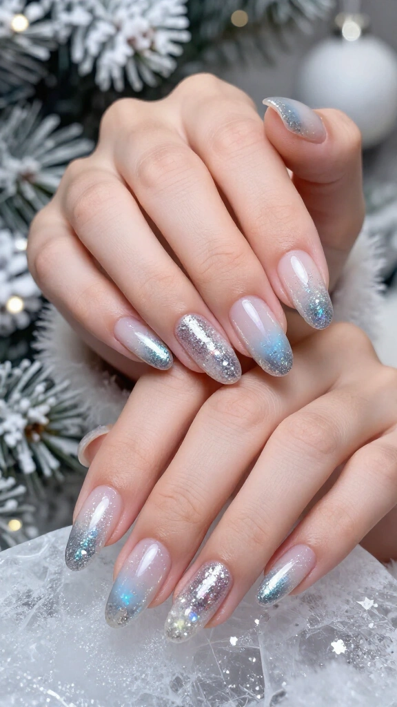 Winter Wonderland Ombré Glitter