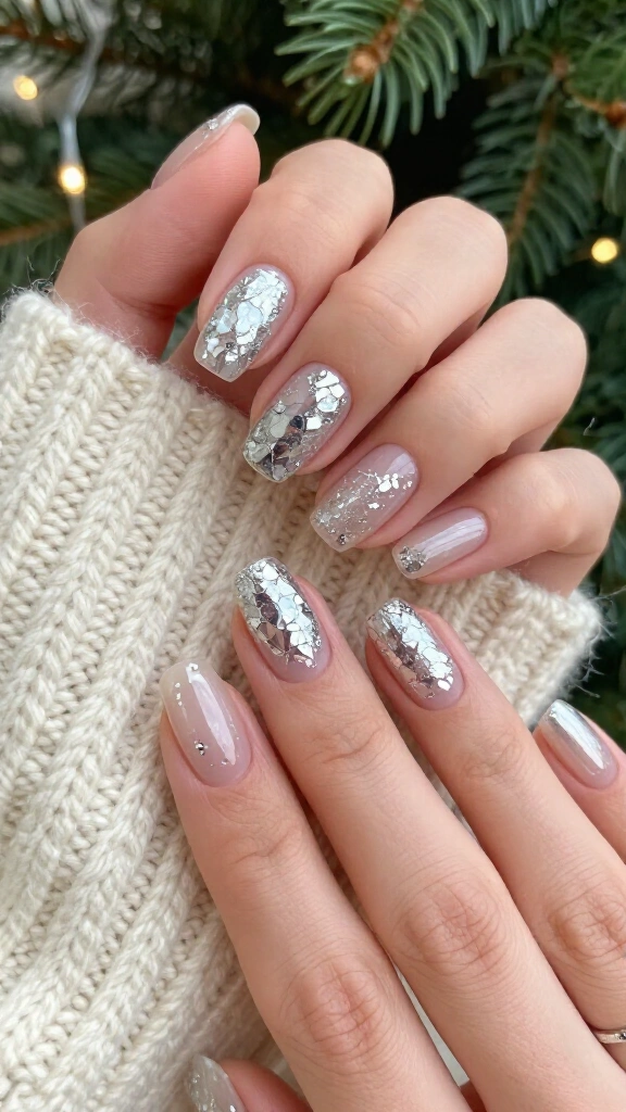 Ice Queen Silver Foil Accents