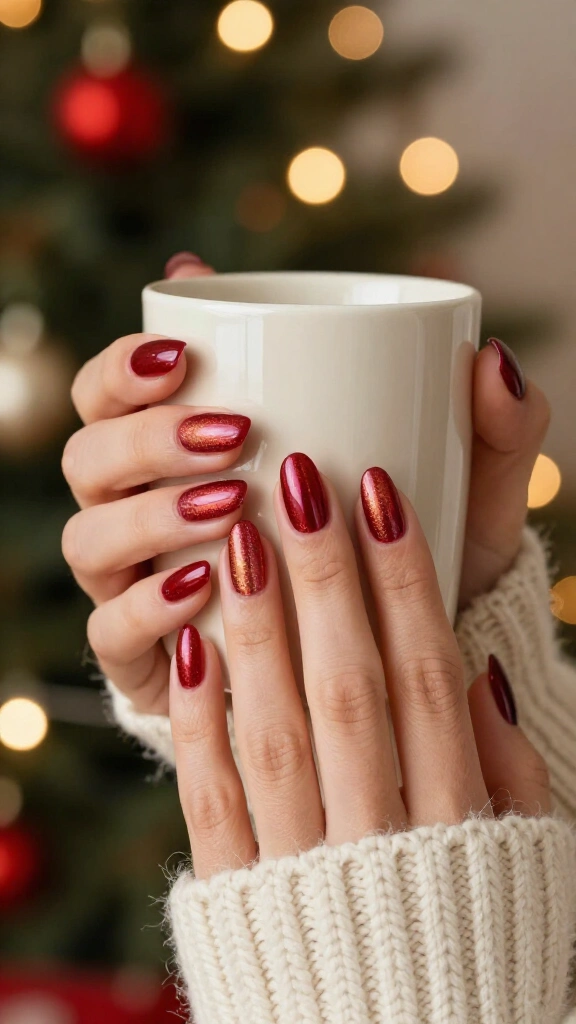 Shimmering Cranberry Glaze