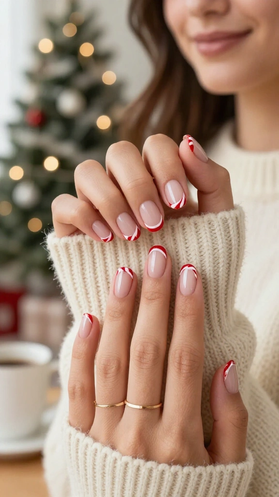 Classic Candy Cane Tips