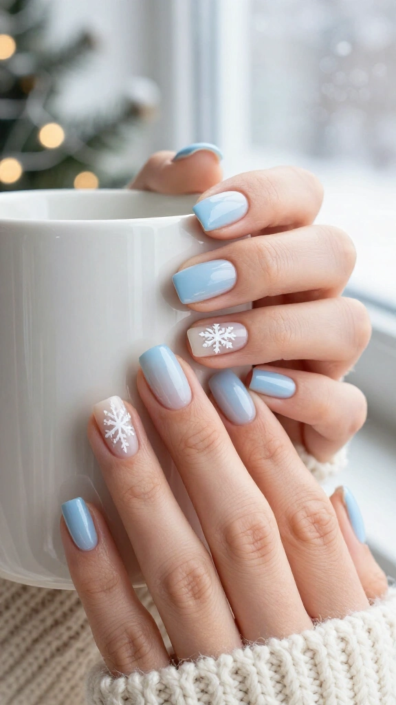 Tiny White Snowflakes