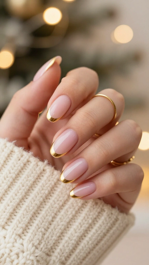 Gilded pink French borders