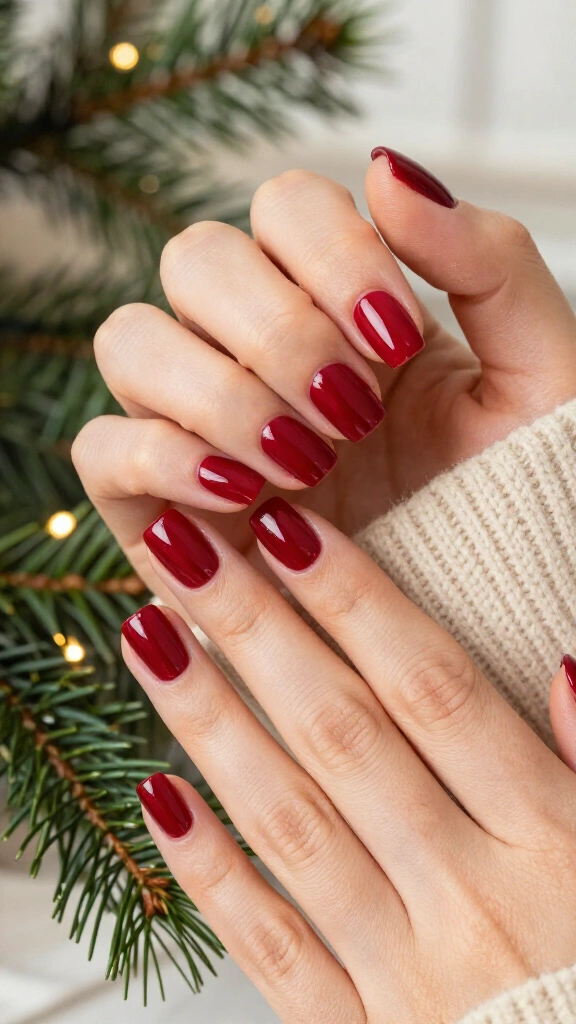Cranberry Jelly Nails
