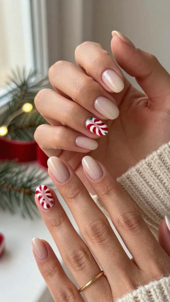 Tiny Peppermint Swirls
