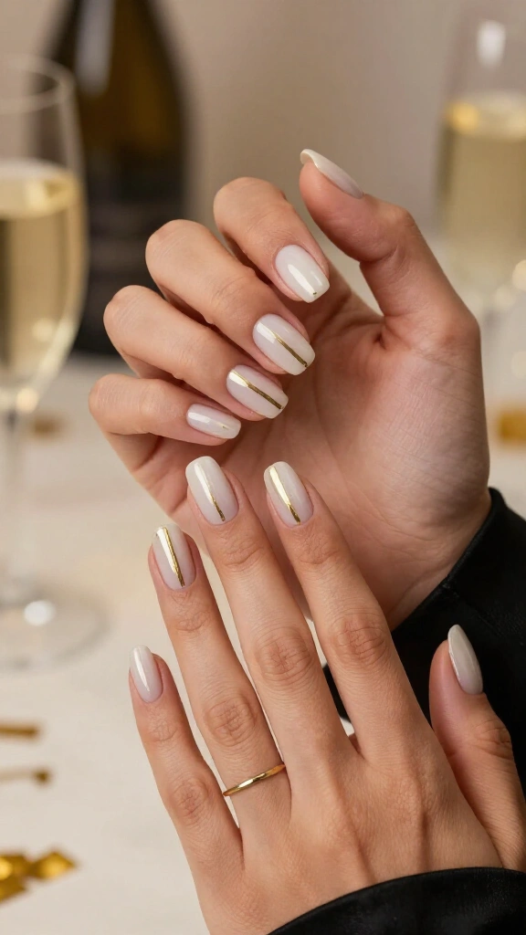 Minimalist Gold Bar Stamping