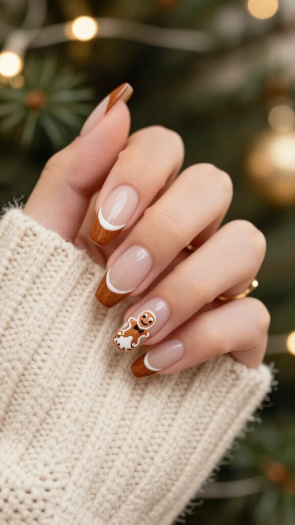Gingerbread Man Frenchies