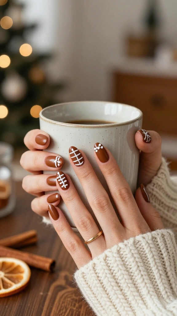 Chocolate Brown Gingerbread Matte