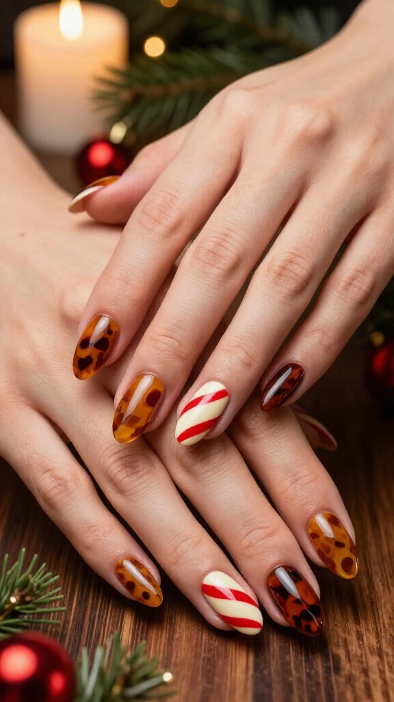 Tortoiseshell and Peppermint Twist
