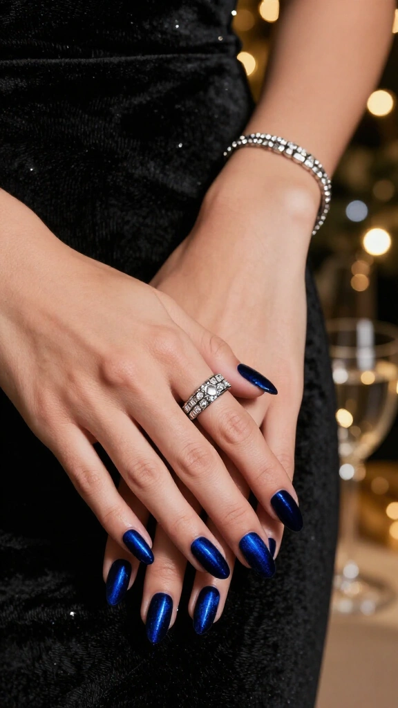 Velvet Midnight Blue