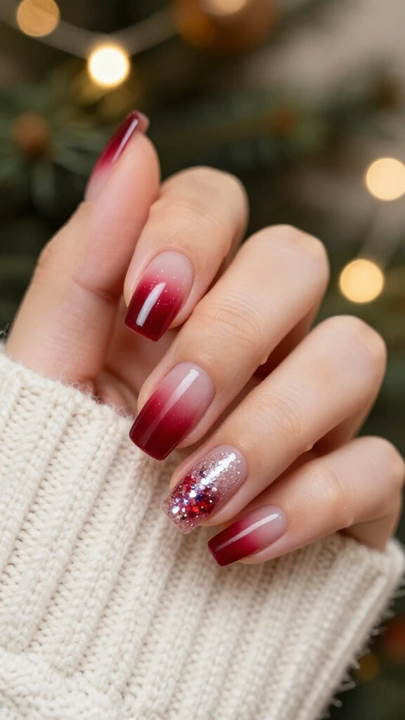 Frosted Cranberry Ombré