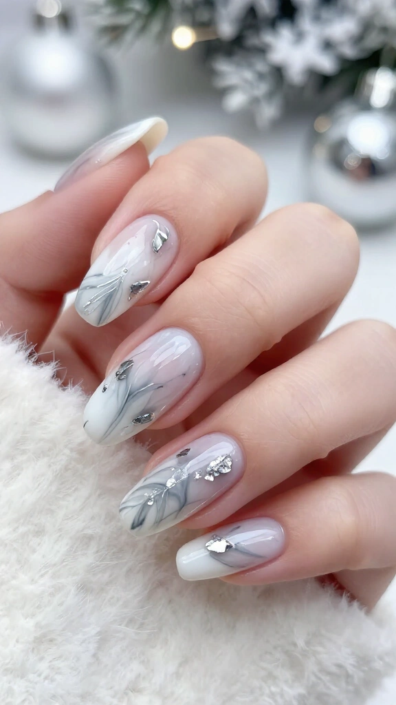 Winter Wonderland Marbled Quartz
